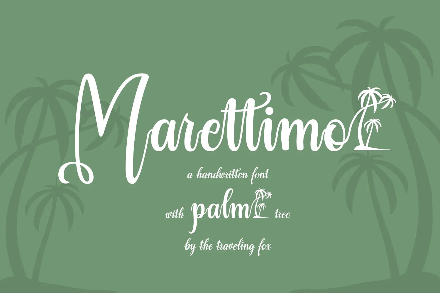 Marettimo Font by The Traveling Fox — Script Handwritten Font