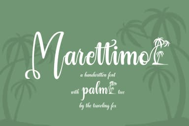 Marettimo Font by The Traveling Fox — Script Handwritten Font — thumbnail 1