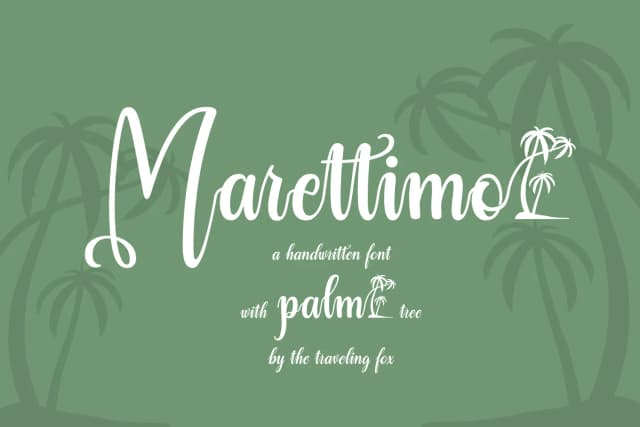 Marettimo Font by The Traveling Fox — Script Handwritten Font