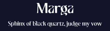 Marga by madeDeduk — Sans Serif Font — thumbnail 2