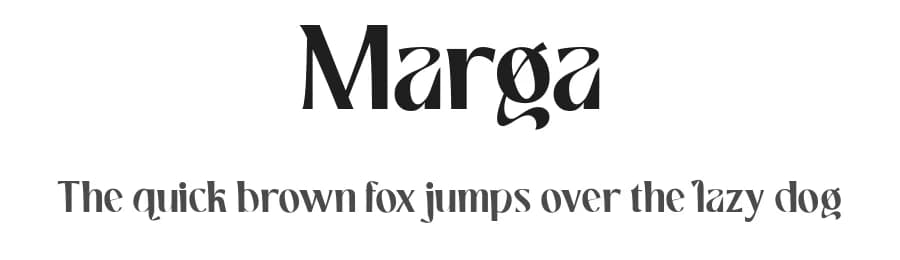 Marga by madeDeduk — Sans Serif Font
