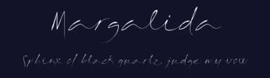 Margalida by Mateu Riera — Script Handwritten Font — thumbnail 2