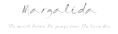 Margalida by Mateu Riera — Script Handwritten Font — thumbnail 1