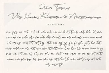 Margareta Font by thomasaradea — Script Handwritten Font — thumbnail 9