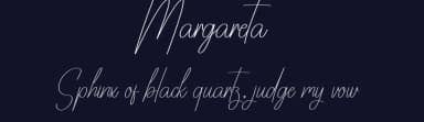 Margareta by Scratchones — Script Handwritten Font — thumbnail 2