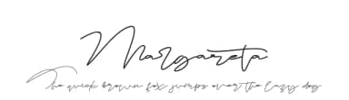 Margareta by Letterara — Script Handwritten Font — thumbnail 1