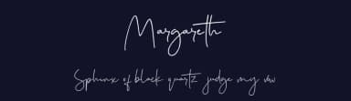 Margareth by Say Studio — Script Handwritten Font — thumbnail 2