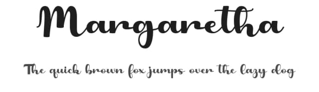 Margaretha by Cavalera Creative — Script Handwritten Font