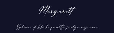 Margarett by Kong Font — Script Handwritten Font — thumbnail 2