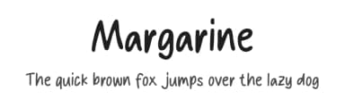 Margarine by MJType — Script Handwritten Font — thumbnail 1
