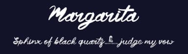 Margarita by JSH creates — Script Handwritten Font — thumbnail 2