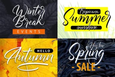 Margaritha Tropicana Font by Vunira — Script Handwritten Font — thumbnail 4