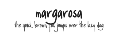 Margarosa by Carolina Mejia — Script Handwritten Font — thumbnail 1