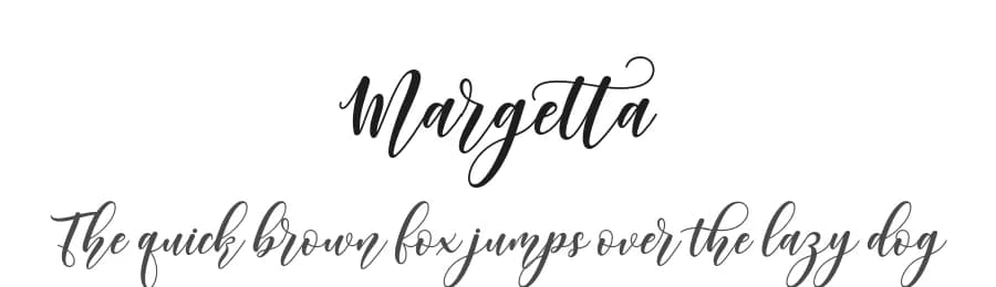 Margetta by JamalCreativeStudio — Script Handwritten Font
