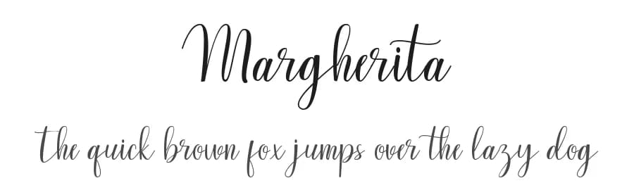 Margherita by Brett Hartley Script — Script Handwritten Font — preview 1