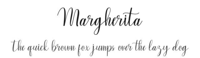 Margherita by Brett Hartley Script — Script Handwritten Font