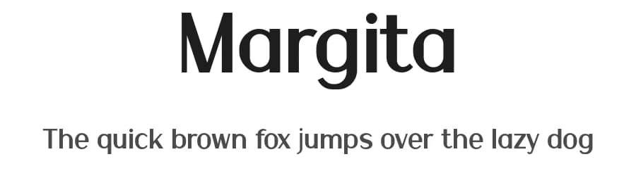 Margita by Din Studio — Sans Serif Font