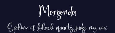 Margonda by Perspectype Studio - Letterena.com — Script Handwritten Font — thumbnail 2