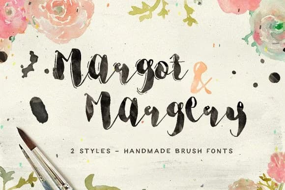 Margot & Margery Font by Blue Robin Design Shop — Script Handwritten Font — preview 1