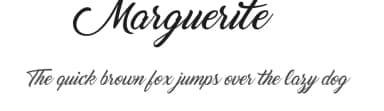 Marguerite by StereoType — Script Handwritten Font — thumbnail 1