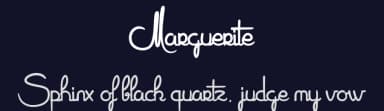 Marguerite by Maelle.K | Thomas Boucherie — Script Handwritten Font — thumbnail 2