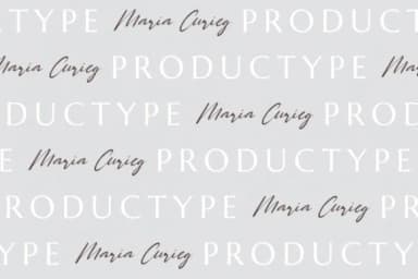 Maria Curieg Font by Productype — Script Handwritten Font — thumbnail 8