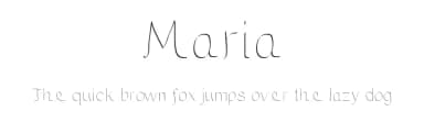 Maria by Kreativ Font — Script Handwritten Font — thumbnail 1