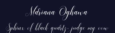 Mariana Oghawa by Fanastudio — Script Handwritten Font — thumbnail 2