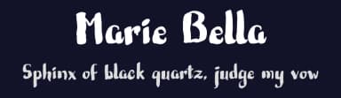 Marie Bella by Royaltype — Script Handwritten Font — thumbnail 2
