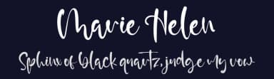 Marie Helen by Vztype Studio — Script Handwritten Font — thumbnail 2