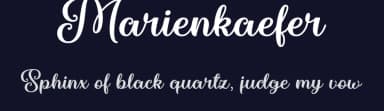 Marienkaefer by Misti's Fonts — Script Handwritten Font — thumbnail 2