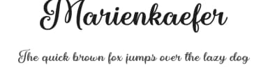 Marienkaefer by Misti's Fonts — Script Handwritten Font — thumbnail 1