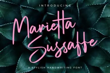 Marietta Sussaffe Font by MENK Studio — Script Handwritten Font — thumbnail 1