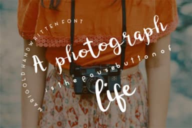 Marigold Font by geadesign — Script Handwritten Font — thumbnail 2