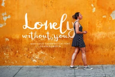 Marigold Font by geadesign — Script Handwritten Font — thumbnail 3