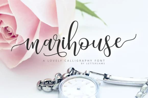 Marihouse Script Font by Lettersams — Script Handwritten Font — preview 1