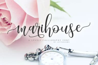 Marihouse Script Font by Lettersams — Script Handwritten Font — thumbnail 1