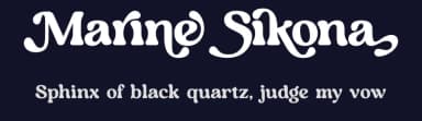 Marine Sikona by BrandSemut — Serif Font — thumbnail 2