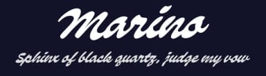 Marino by Eko Bimantara — Script Handwritten Font — thumbnail 2