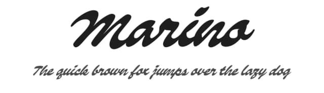 Marino by Eko Bimantara — Script Handwritten Font