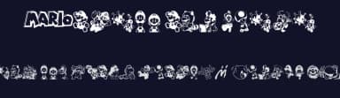 Mario and Luigi by xstreamed.tv — Dingbats Font — thumbnail 2