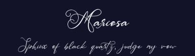 Mariosa by Letterara — Script Handwritten Font — thumbnail 2