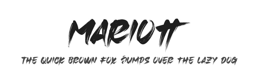 Mariott by Omotu Studio — Script Handwritten Font — preview 1
