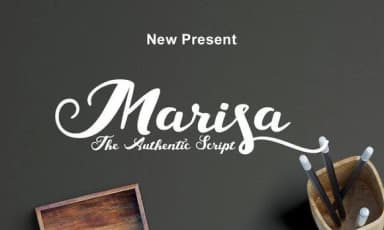 Marisa Font by Ijem RockArt — Script Handwritten Font — thumbnail 1