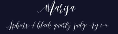 Marisa by Gilar Studio — Script Handwritten Font — thumbnail 2