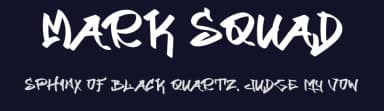 Mark Squad by Tokopress — Script Handwritten Font — thumbnail 2