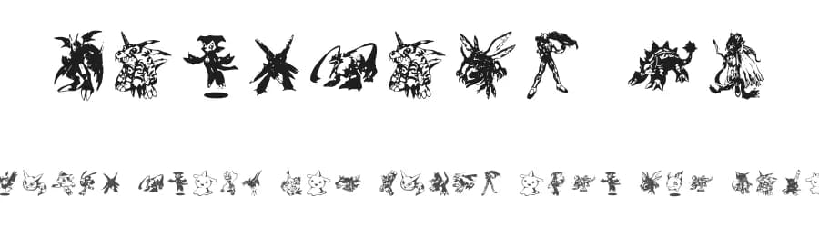 Markbats 10 by Edwin Vazquez — Dingbats Font — preview 1