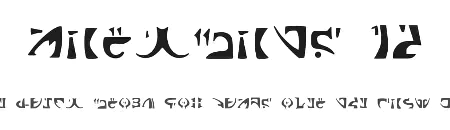 Markbats 12 by Edwin Vazquez — Dingbats Font