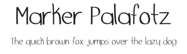Marker Palafotz by Palafonts — Script Handwritten Font — thumbnail 1
