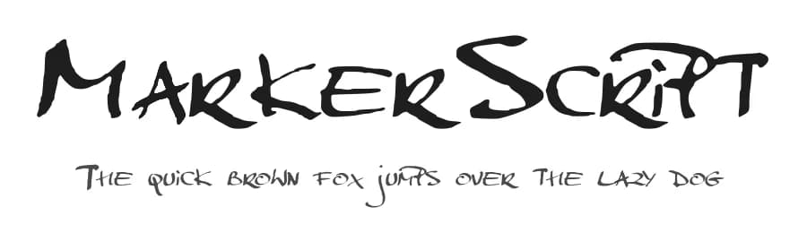 MarkerScript by Aga Silva — Script Handwritten Font